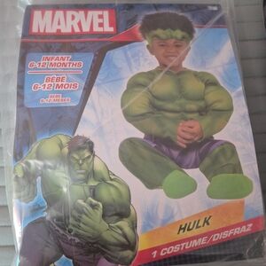 Marvel Hulk Infant Costume - Green